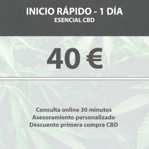 Inicio rápido - 1 día. Esencial CBD